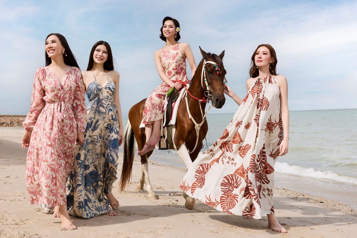 Miss International Queen 2026 พาผู้เข้าประกวด 27 ประเทศขึ้นรถไฟ SRT Royal Blossom ถ่าย fashion ที่หัวหิน