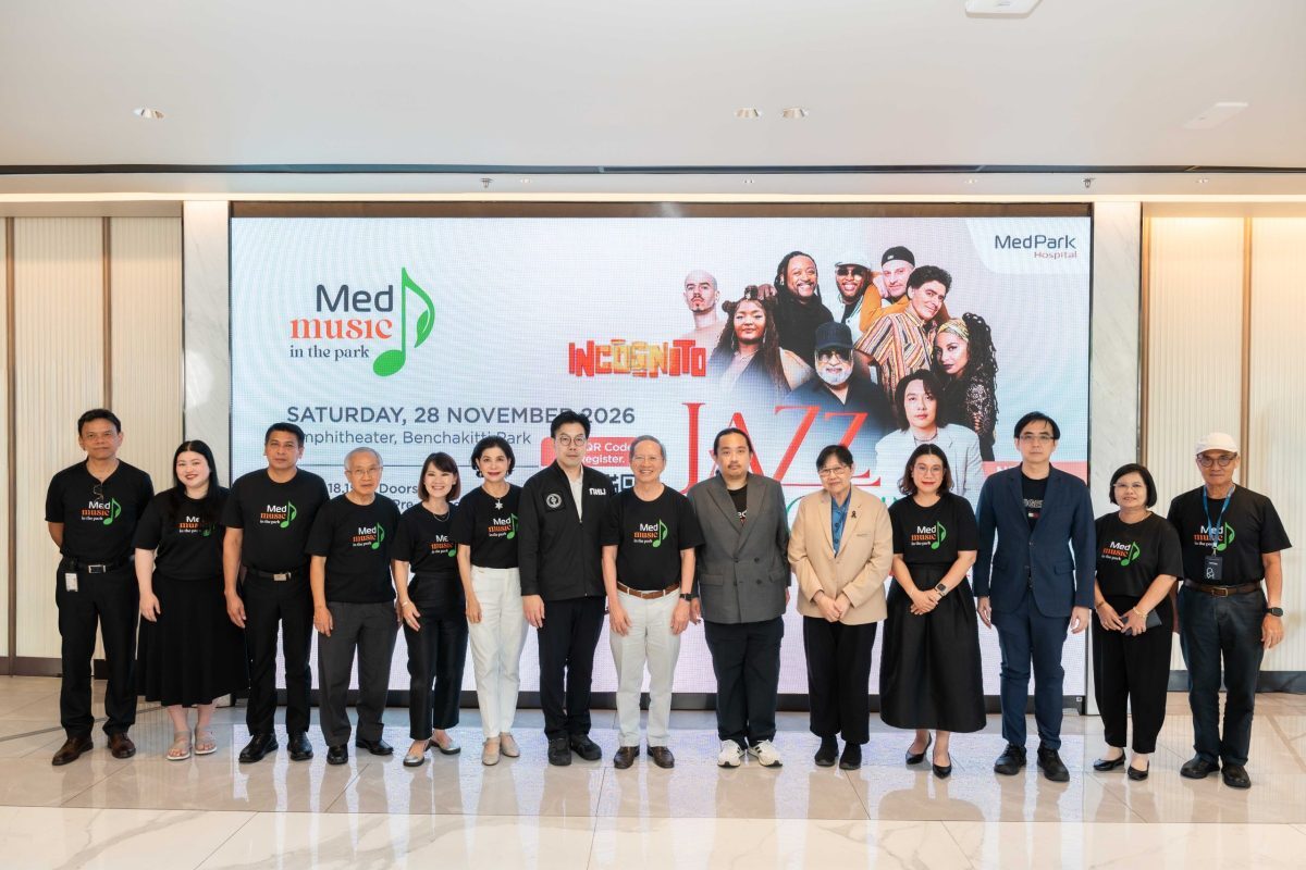 MedPark Hospital to Host Free Concert at Benchakitti Park on 28 November 2026