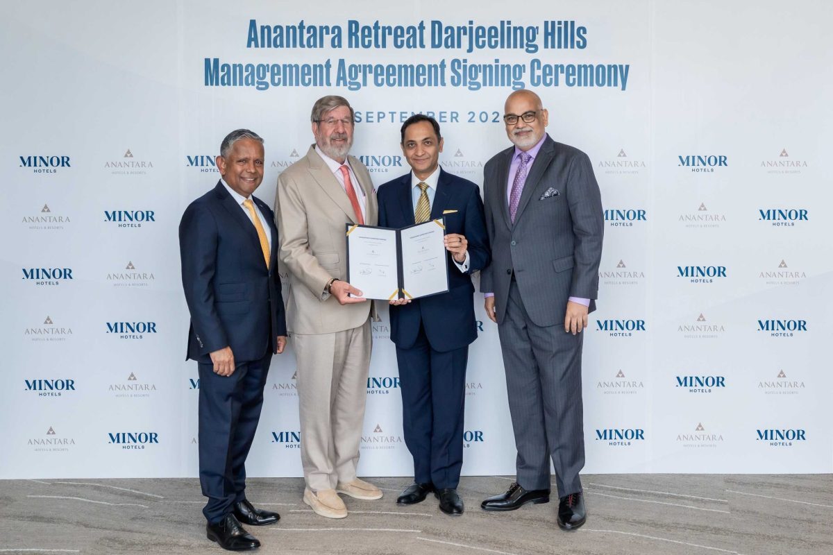 Minor Hotels เตรียมส่งโรงแรมเปิดใหม่ 70 ห้องพักกลางไร่ชาดาร์จีลิงปี 2574