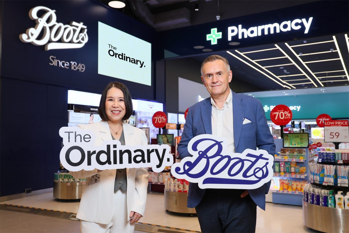 Boots ประเทศไทย นำ The Ordinary วางขาย 42 สาขา เริ่ม 24 กันยายน 2569