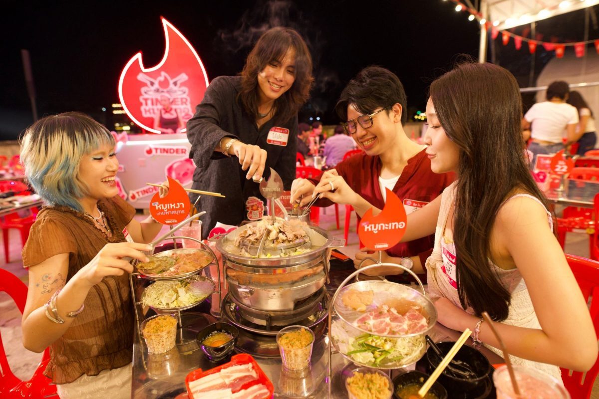 Tinder เปิดหมูกะเทอ Party ริมเจ้าพระยา 18-27 ก.ย. 69 รวม 11 รอบ