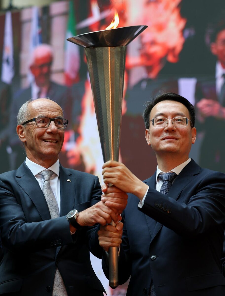 ฉางชุนจัดพิธีจุดคบเพลิง Changchun 2027 นับถอยหลังสู่เจ้าภาพกีฬามหาวิทยาลัยโลก