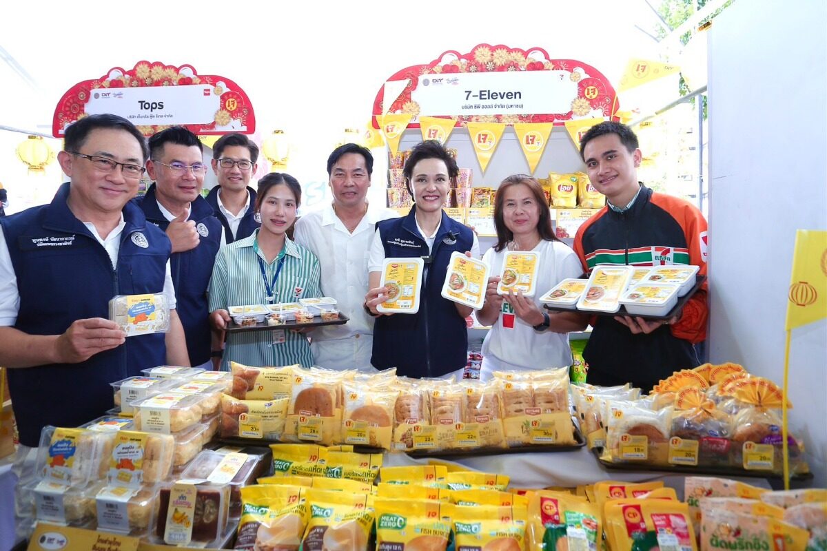 CP ALL ชูเมนูสะดวกรับ เทศกาลในกรุงเทพ 2569 ที่ตลาดยิ่งเจริญ