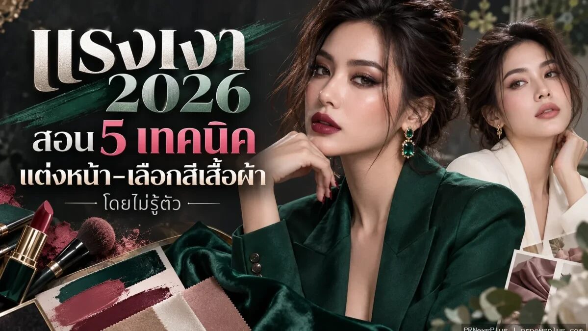 One31 เผย 5 เทคนิคแต่งหน้า-เลือกสีเสื้อผ้าสร้างคาแรกเตอร์ซีรีส์แรงเงา 2026 ก่อนฉาย 23 ต.ค.